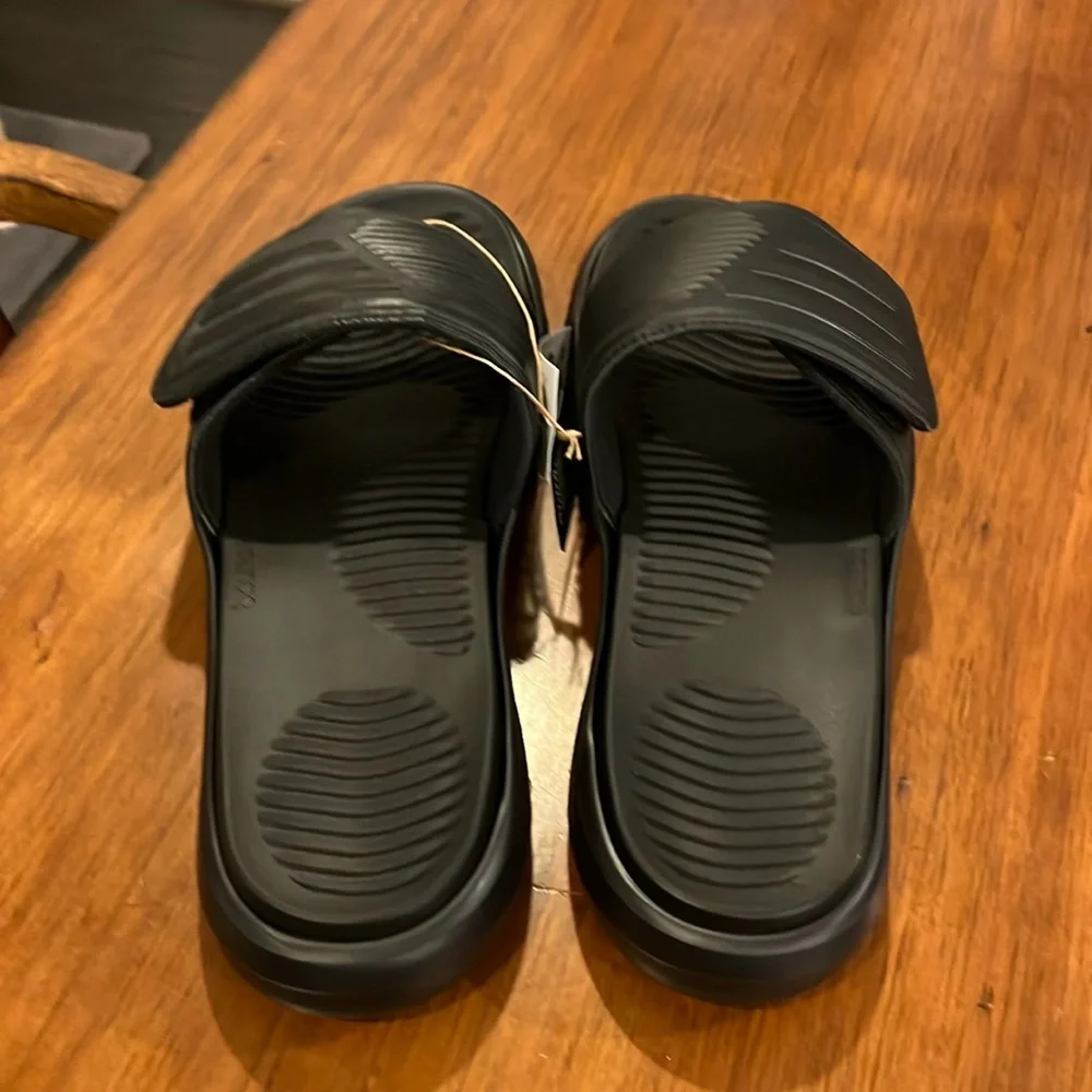 Adidas Alphabounce 2.0 Slides Sandals Shoes new GY9416 black Mens Size 12